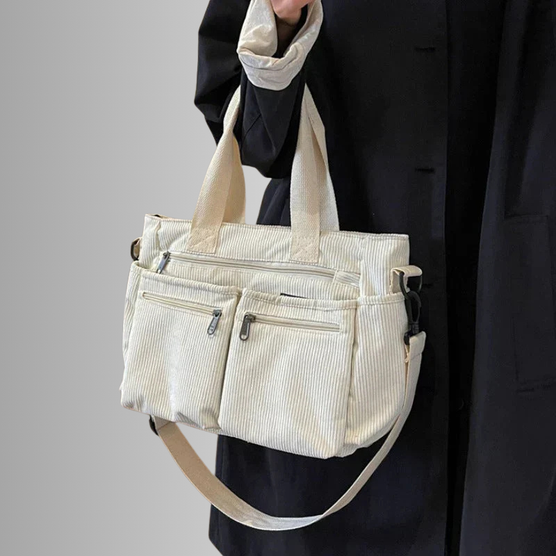 Camilla | Women's Corduroy Tote Bag