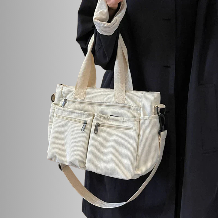 Camilla | Women's Corduroy Tote Bag