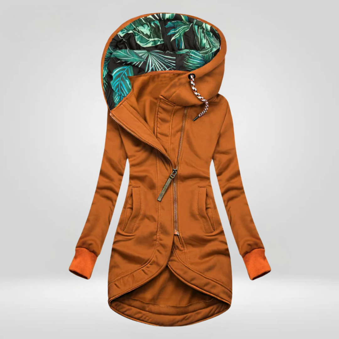 Judy | Women's Hooded Zip Coat