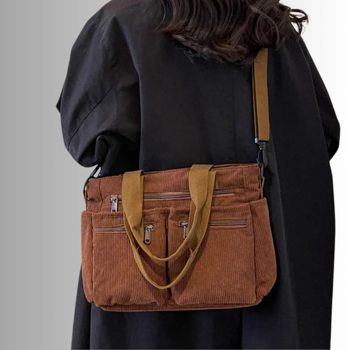 Camilla | Women's Corduroy Tote Bag