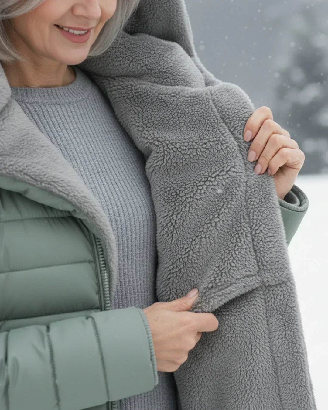 Gia | Women's Quilted Longline Hooded Coat