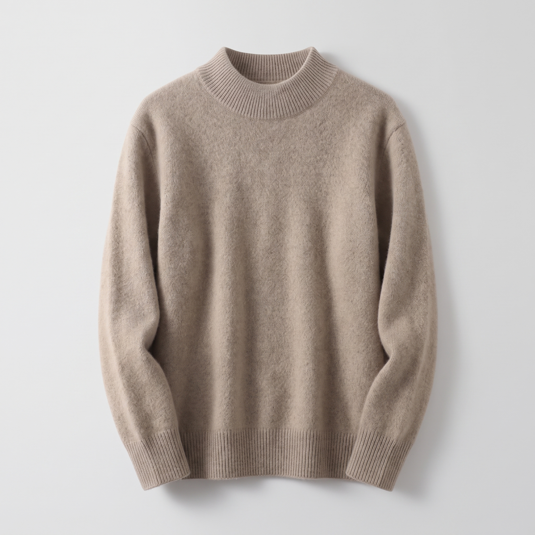 Selena | Women's Ribbed Mock Neck Sweater