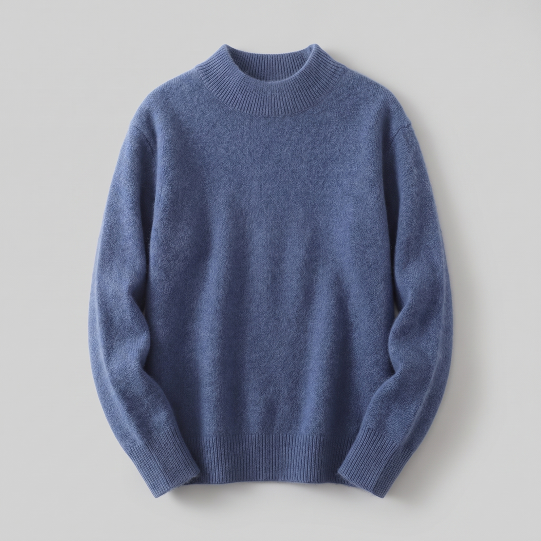 Selena | Women's Ribbed Mock Neck Sweater