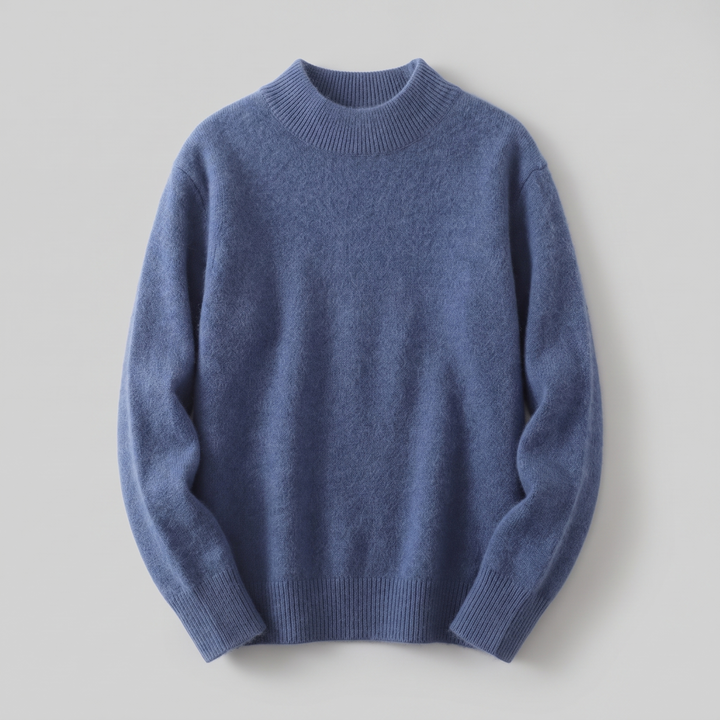 Selena | Women's Ribbed Mock Neck Sweater