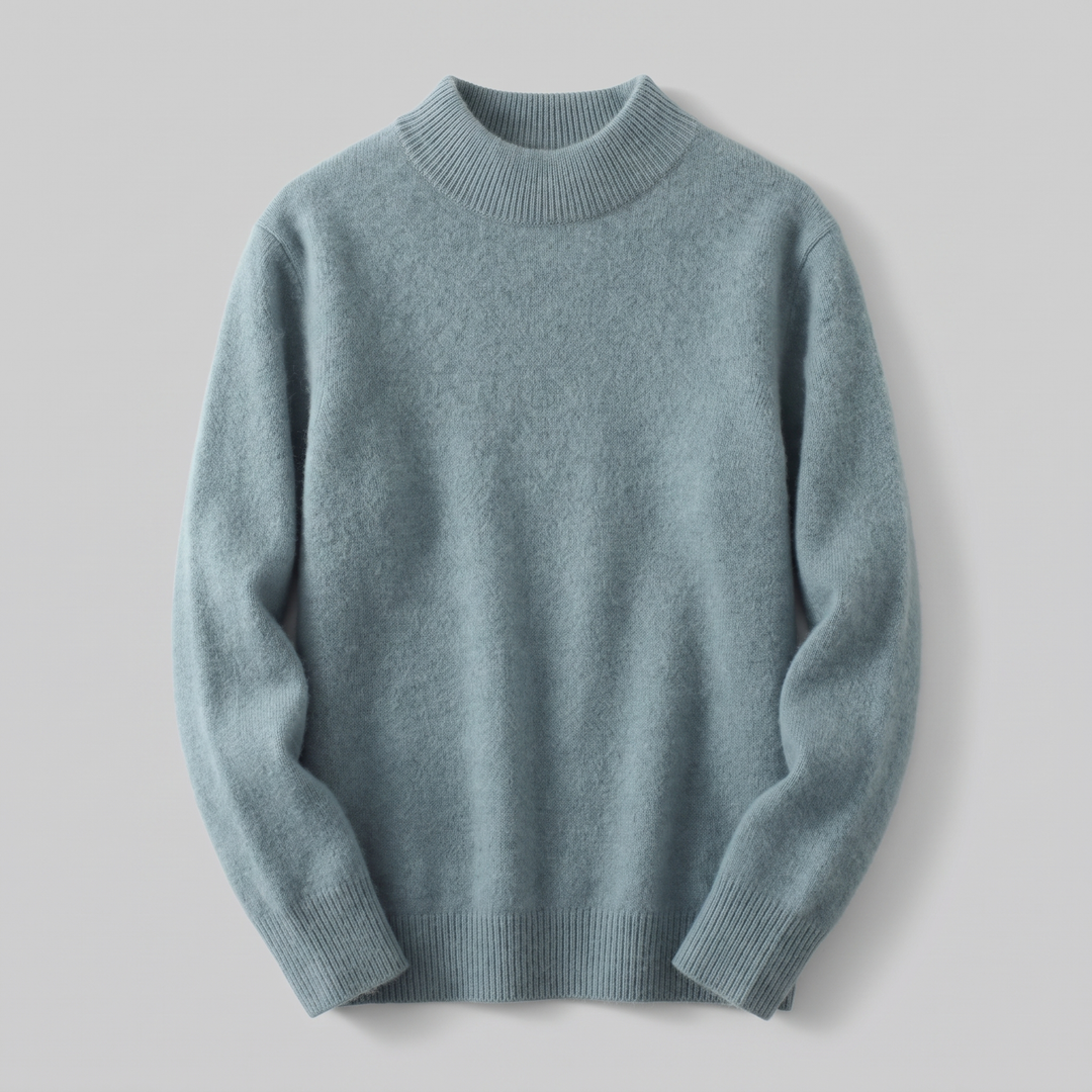 Selena | Women's Ribbed Mock Neck Sweater