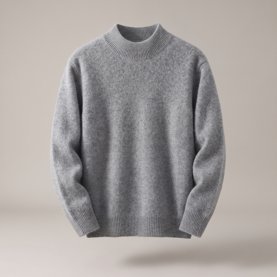 Selena | Women's Ribbed Mock Neck Sweater