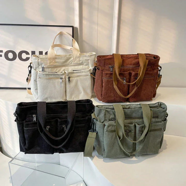 Camilla | Women's Corduroy Tote Bag