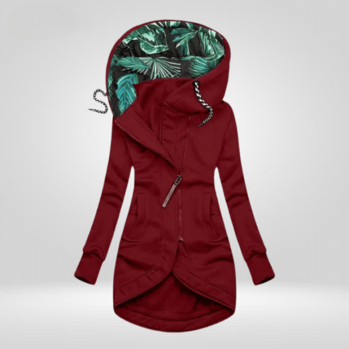 Judy | Women's Hooded Zip Coat