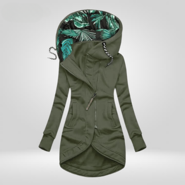 Judy | Women's Hooded Zip Coat