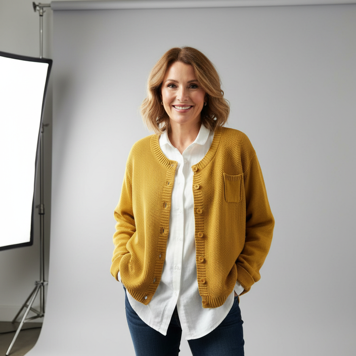 Marlene | Women's Button Front Knitted Cardigan