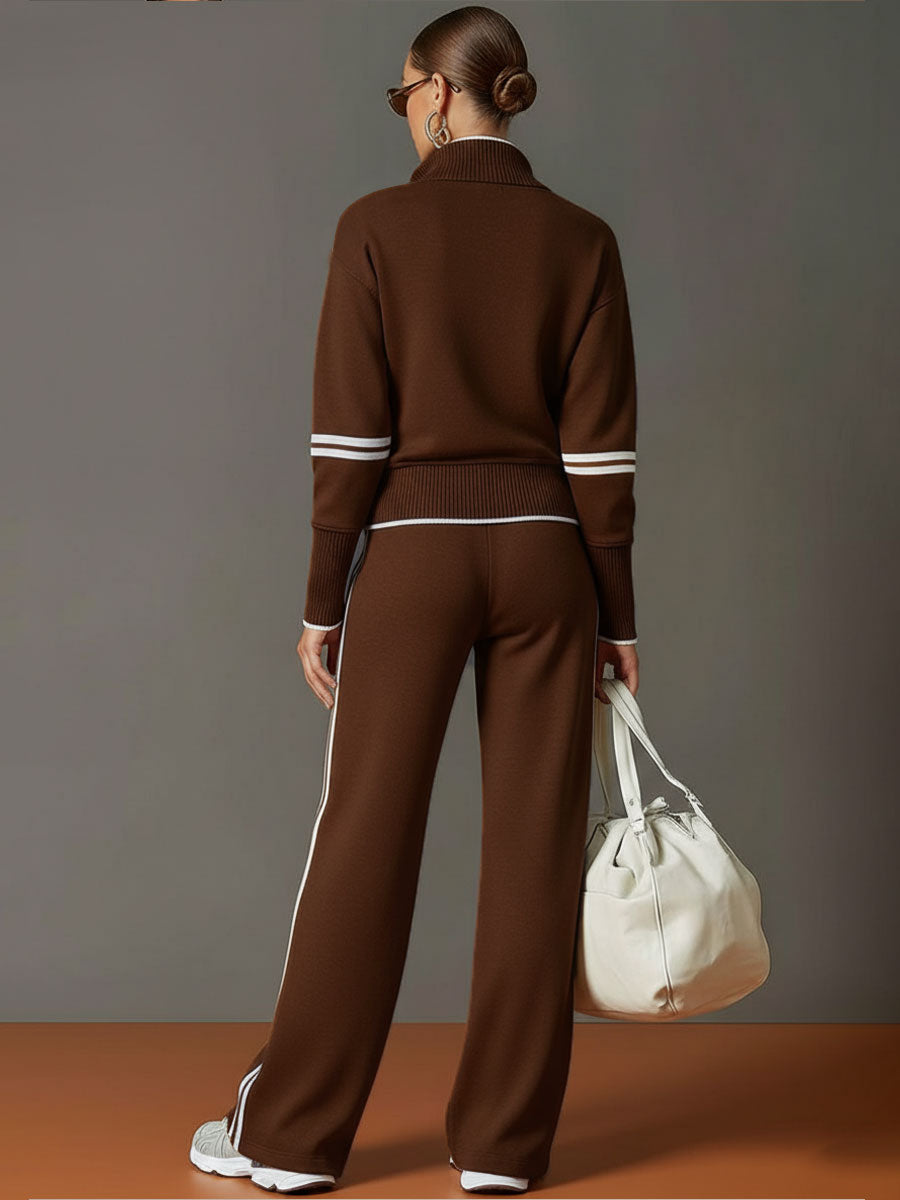 Aurora | Women's Half-Zip Sweatshirt Pants Set