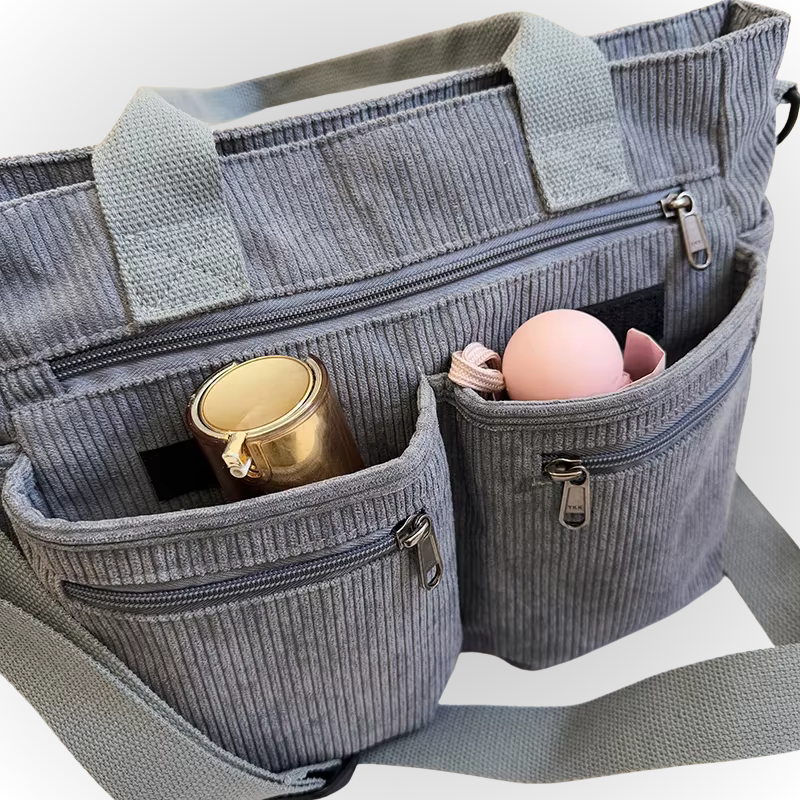 Camilla | Women's Corduroy Tote Bag