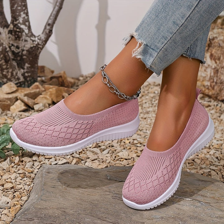 Sandra | Women's Knitted Slip-On Sneakers