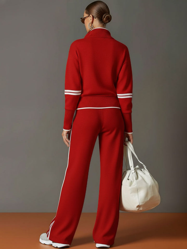 Aurora | Women's Half-Zip Sweatshirt Pants Set