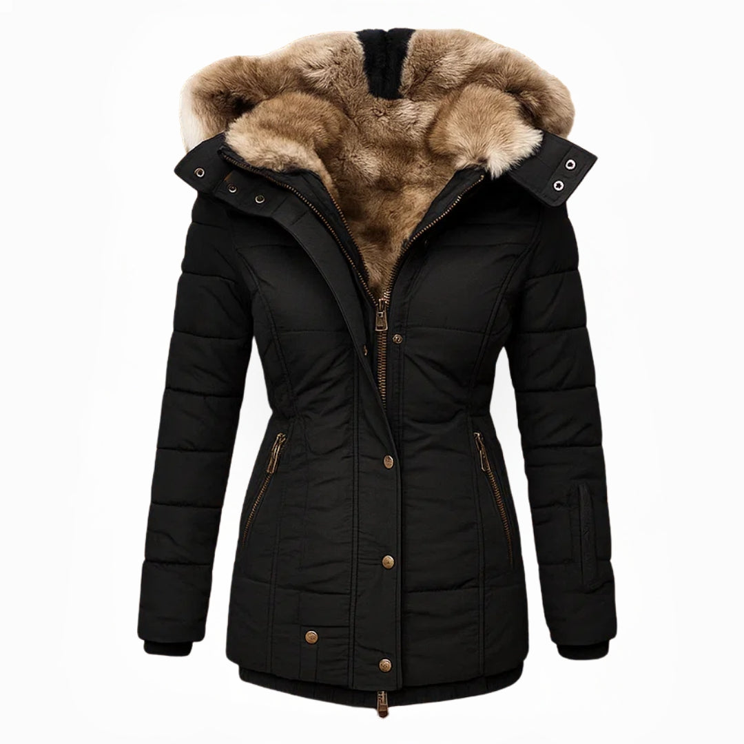 Sheila | Women's Quilted Hooded Winter Coat