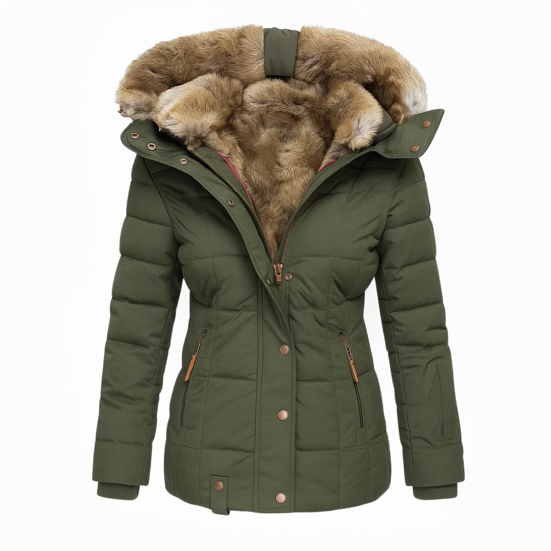 Sheila | Women's Quilted Hooded Winter Coat