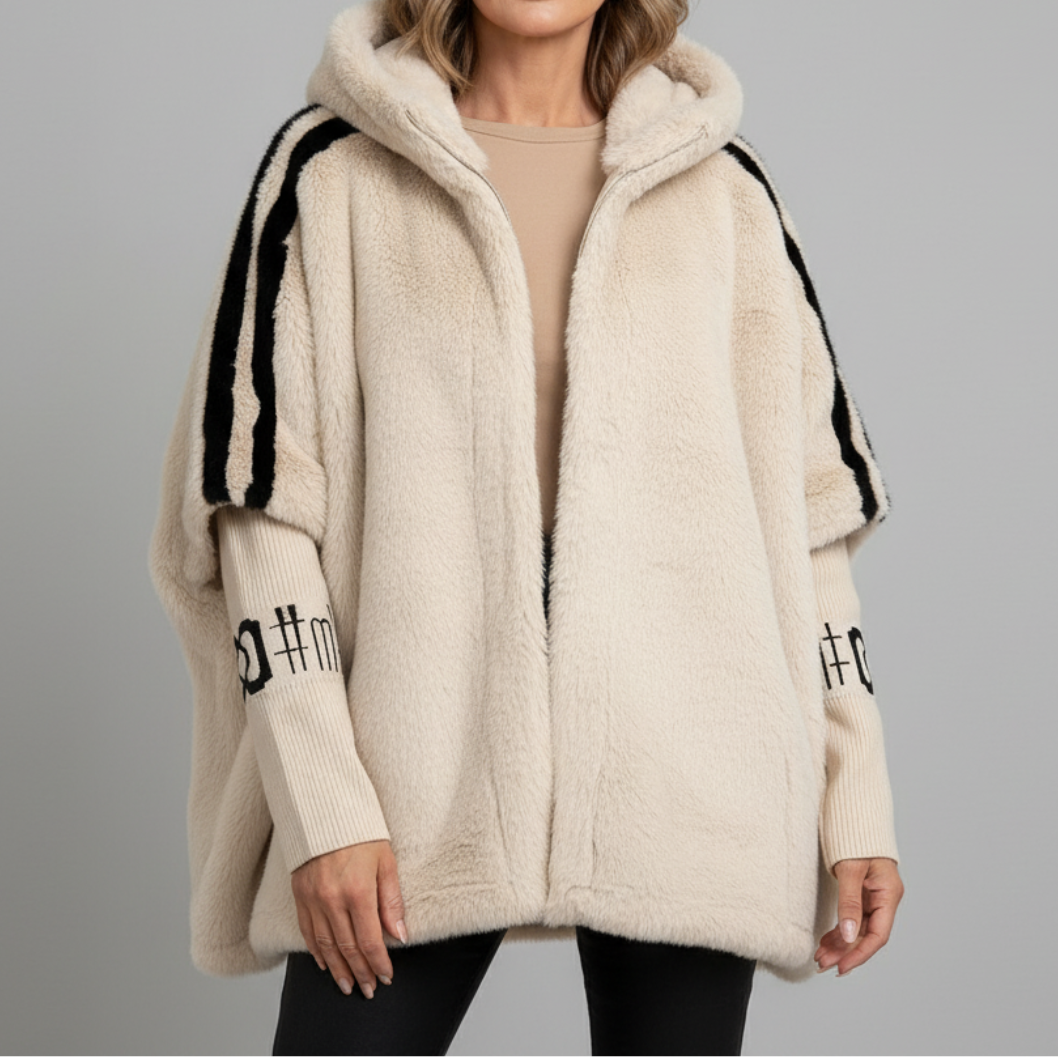 Myra | Women's Oversized Hooded Zip Jacket