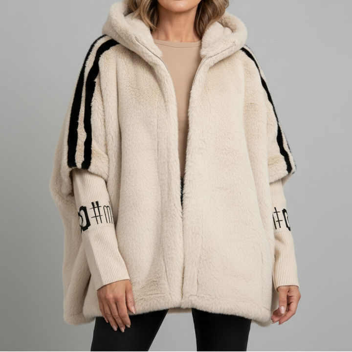 Myra | Women's Oversized Hooded Zip Jacket