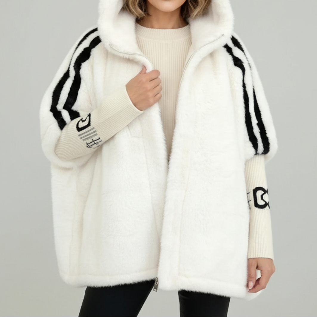 Myra | Women's Oversized Hooded Zip Jacket