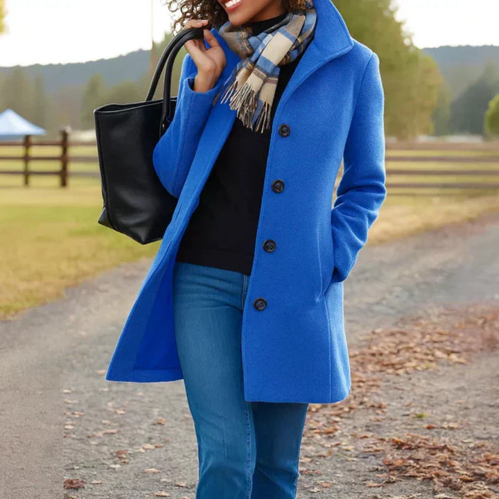 Susanna | Women's Notch Collar Longline Coat
