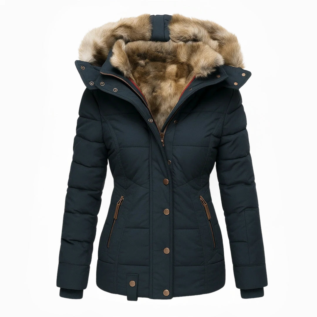 Sheila | Women's Quilted Hooded Winter Coat