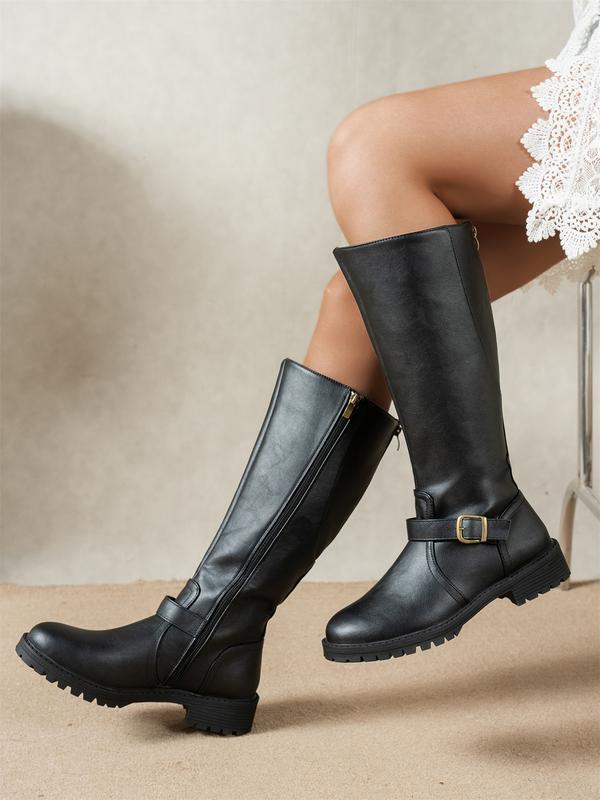 Ava | Women's Knee-High Block Heel Boots
