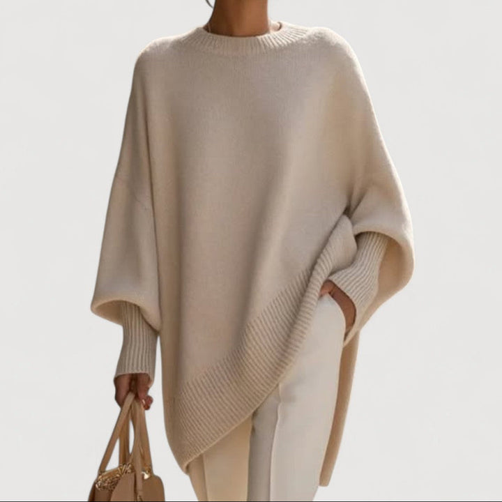 Jean | Women's Knit Poncho Sweater