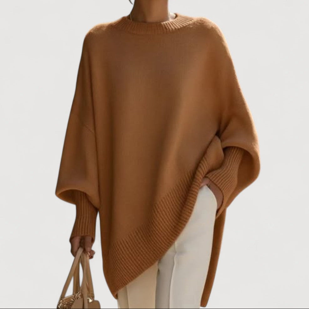 Jean | Women's Knit Poncho Sweater