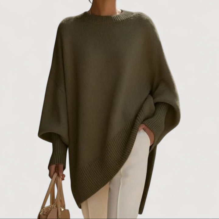 Jean | Women's Knit Poncho Sweater