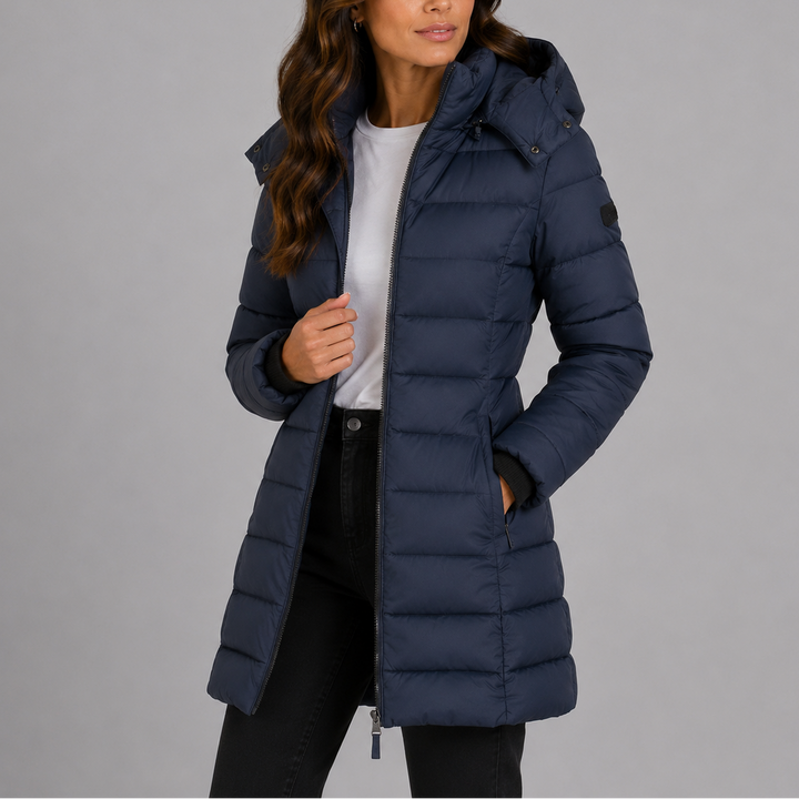 Millie | Women's Quilted Longline Puffer Jacket
