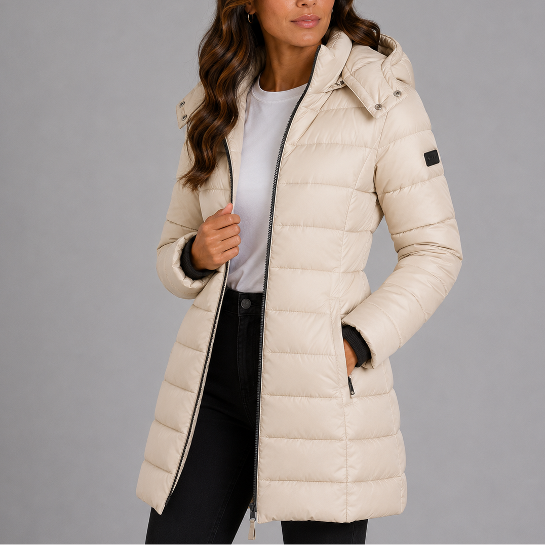 Millie | Women's Quilted Longline Puffer Jacket