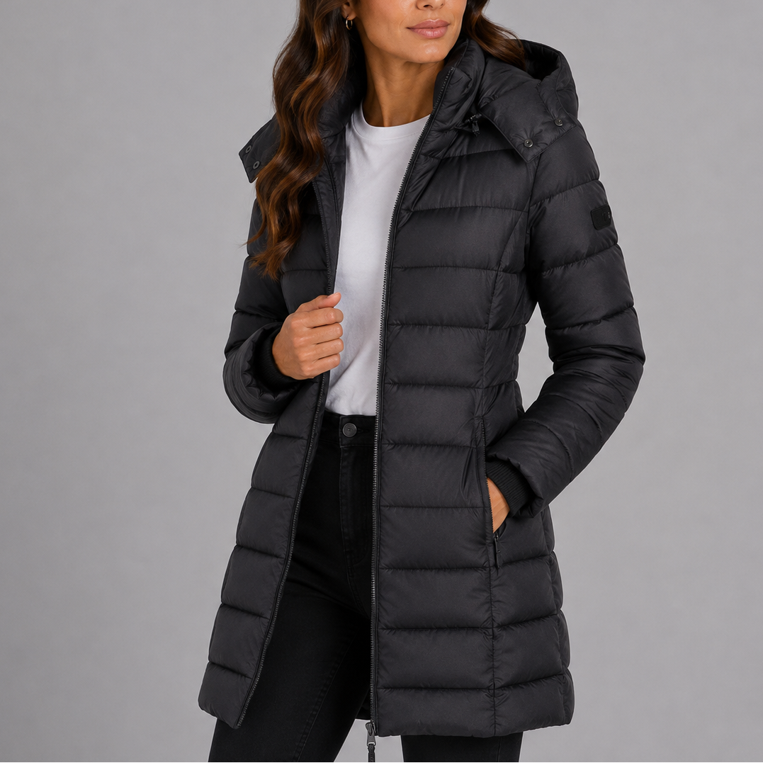 Millie | Women's Quilted Longline Puffer Jacket