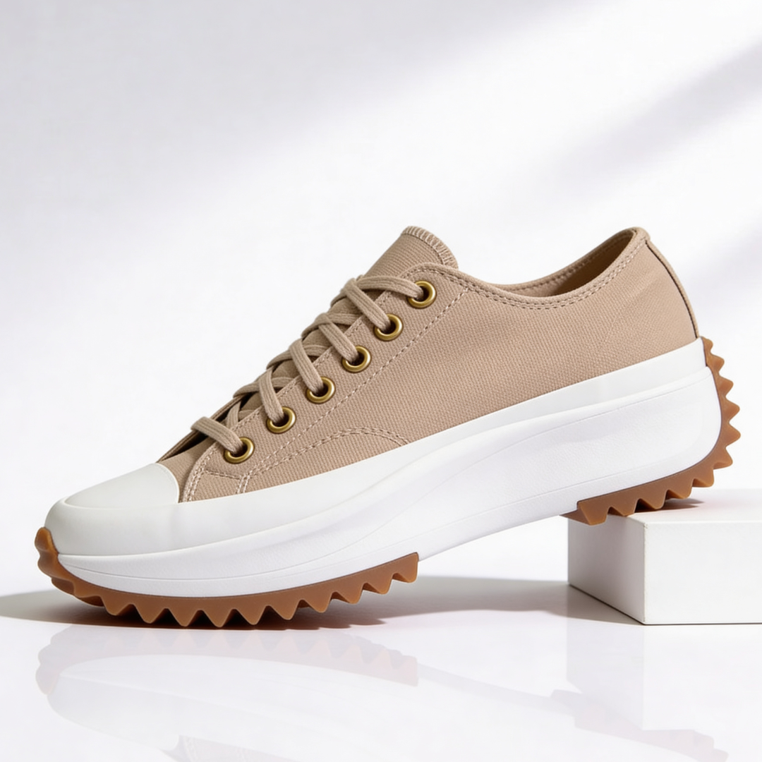 Robyn | Women's Tiger Print Platform Sneakers