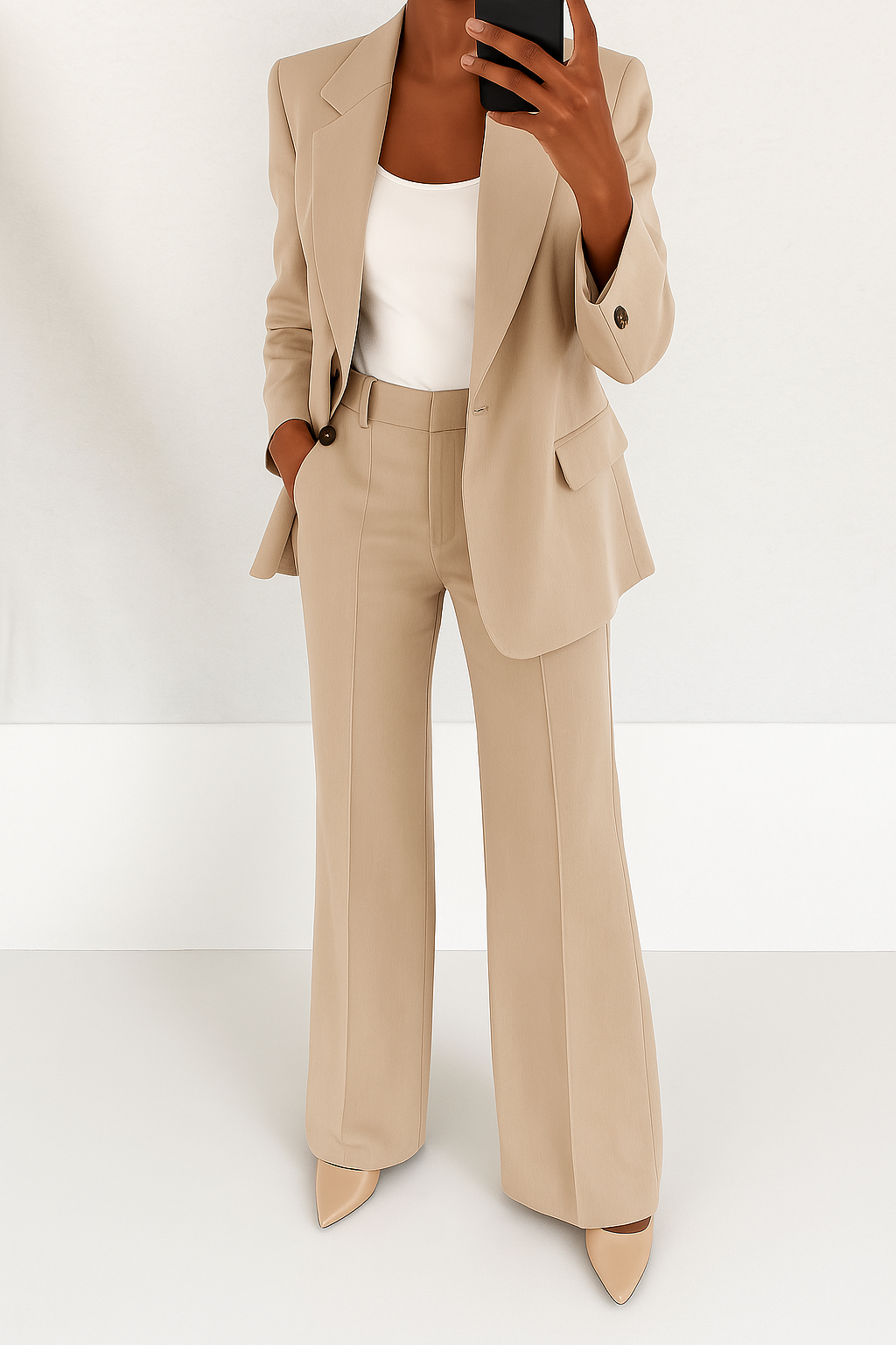 Ruth | Women's Notch Lapel Blazer Pant Set