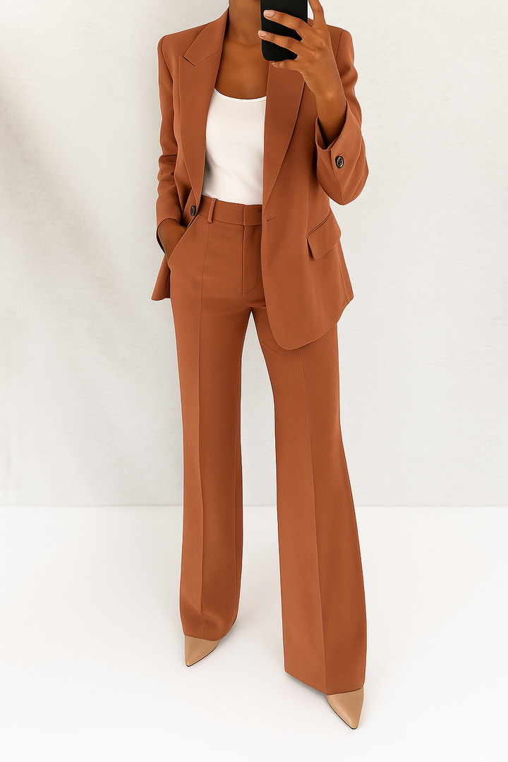 Ruth | Women's Notch Lapel Blazer Pant Set