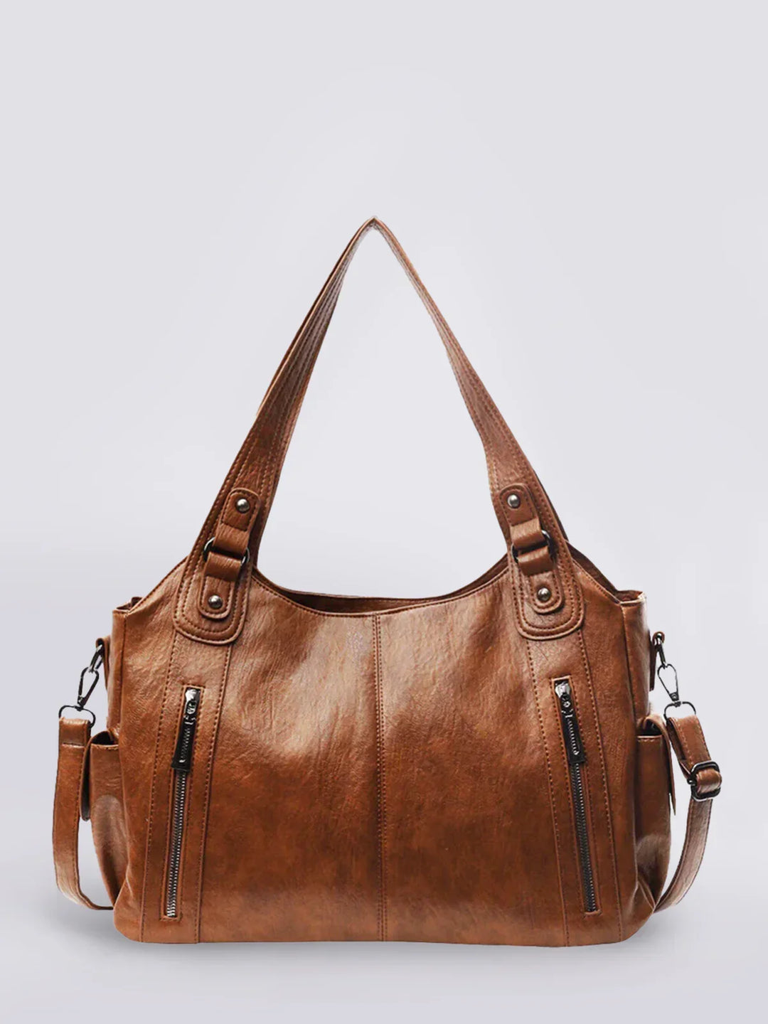 Clara | Women's Zip Pocket Shoulder Bag