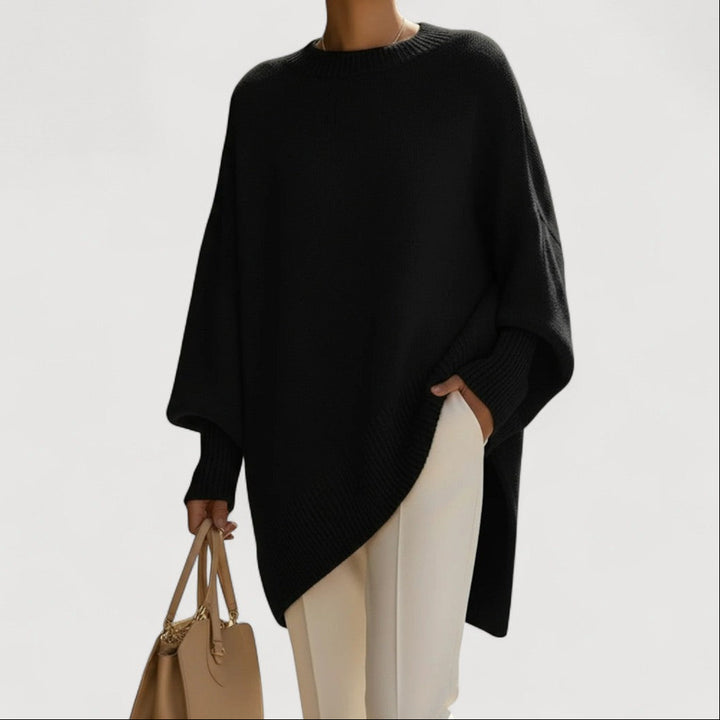 Jean | Women's Knit Poncho Sweater