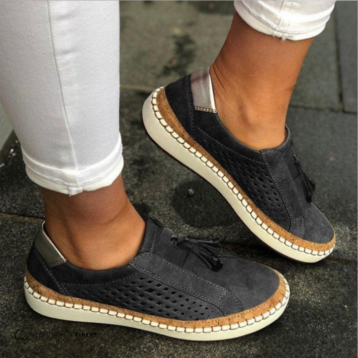 Bella | Women's Perforated Slip-On Sneakers