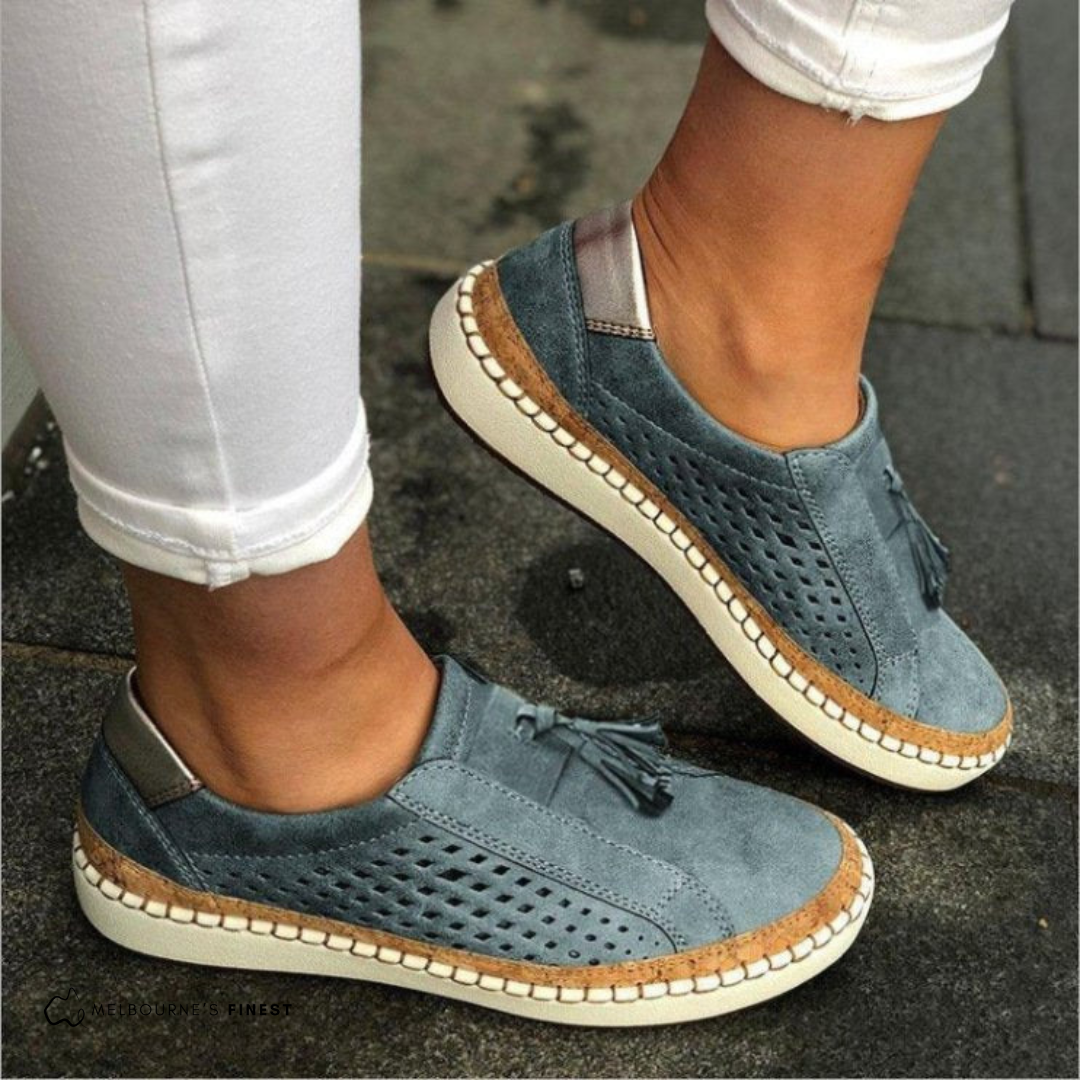 Bella | Women's Perforated Slip-On Sneakers