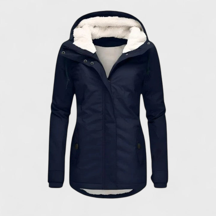 Annabelle | Women's Hooded Fleece Lined Coat