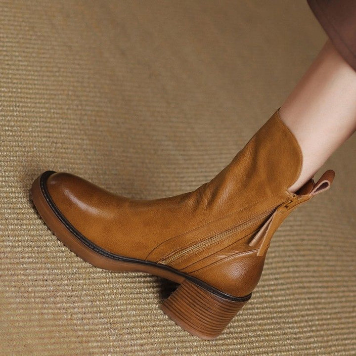 Mandy | Women's Block Heel Ankle Boots