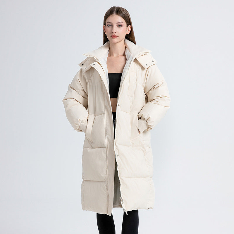 Florence | Women's Hooded Long Puffer Coat