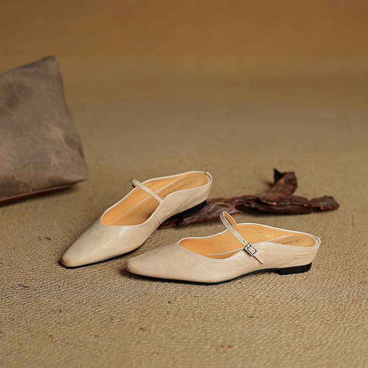 Fern | Women's Pointed Toe Mary Jane Mules