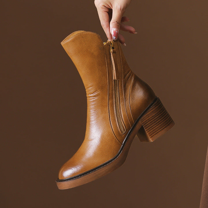 Mandy | Women's Block Heel Ankle Boots