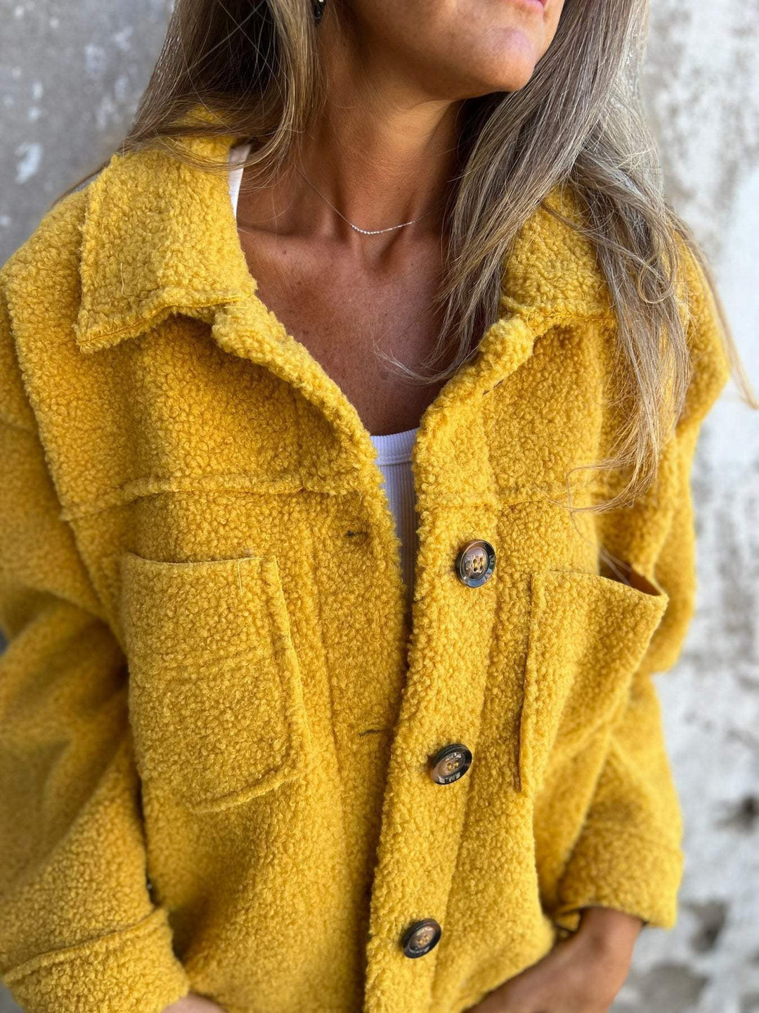 Vera | Women's Button Front Fleece Jacket