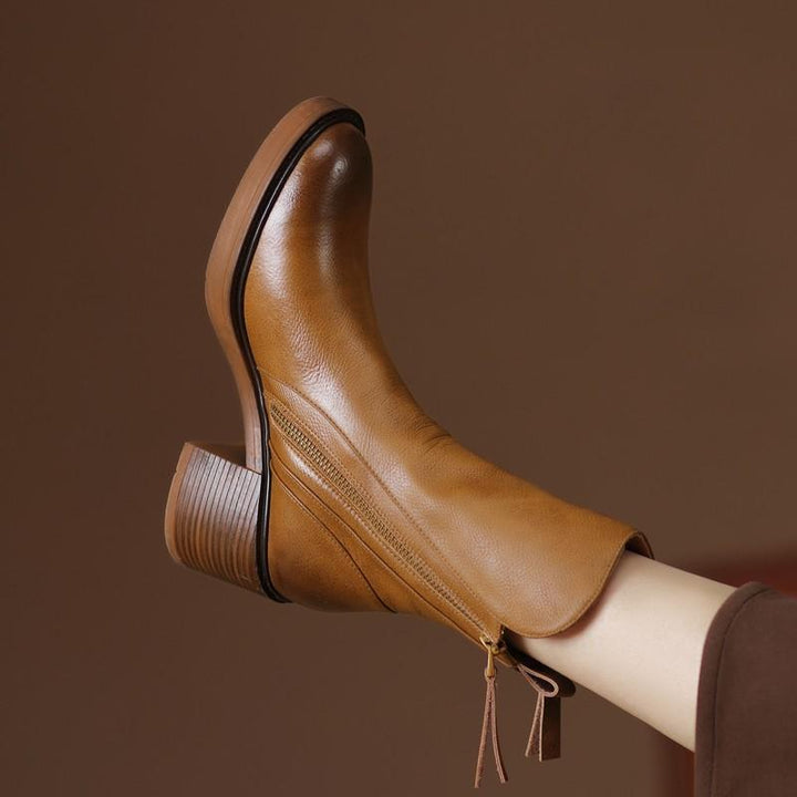 Mandy | Women's Block Heel Ankle Boots
