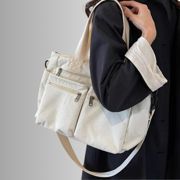 Camilla | Women's Corduroy Tote Bag