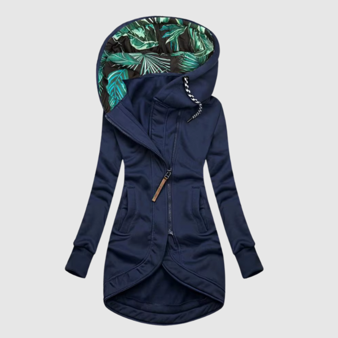 Judy | Women's Hooded Zip Coat