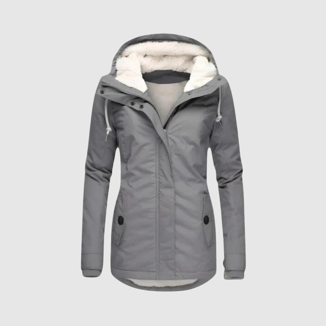 Annabelle | Women's Hooded Fleece Lined Coat