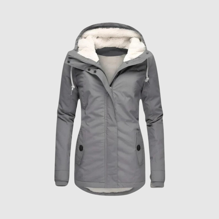 Annabelle | Women's Hooded Fleece Lined Coat